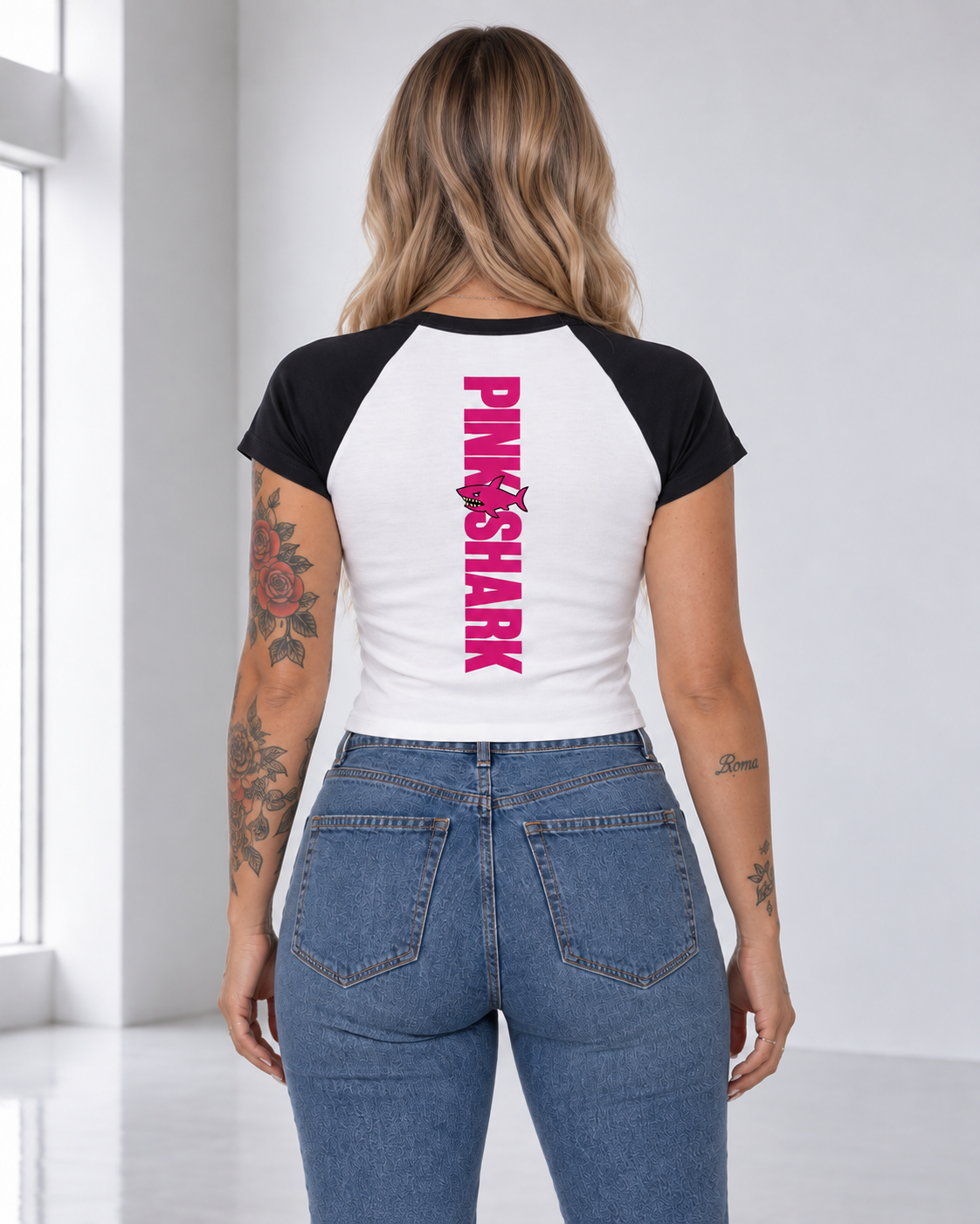 YOU KNOW IT’S PINK | Women’s Fitted Raglan Baby Tee